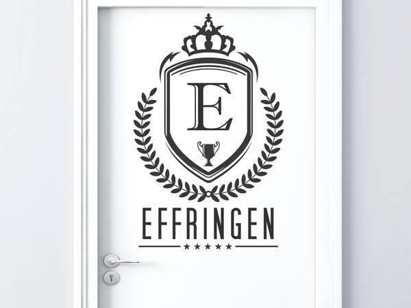 Wandtattoo Effringen Wappen
