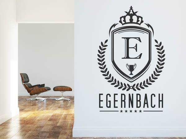 Wandtattoo Egernbach Wappen