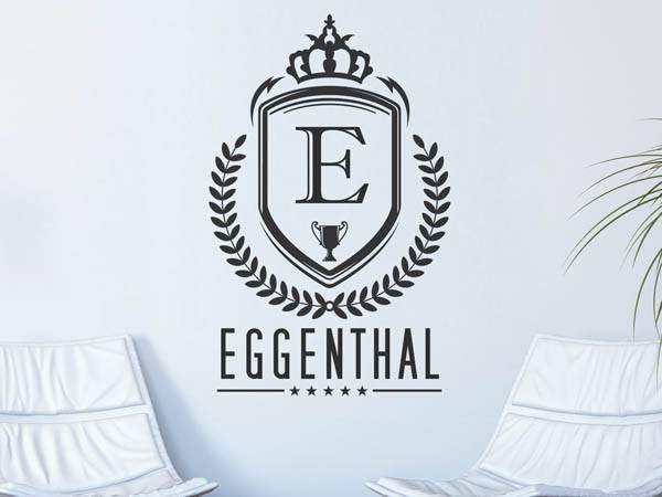 Wandtattoo Eggenthal Wappen