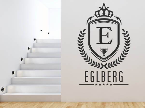 Wandtattoo Eglberg Wappen