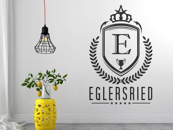 Wandtattoo Eglersried Wappen
