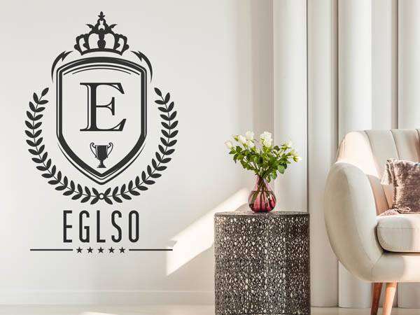 Wandtattoo Eglso Wappen