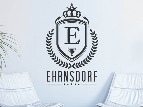 Wandtattoo Ehrnsdorf Wappen