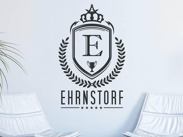 Wandtattoo Ehrnstorf Wappen