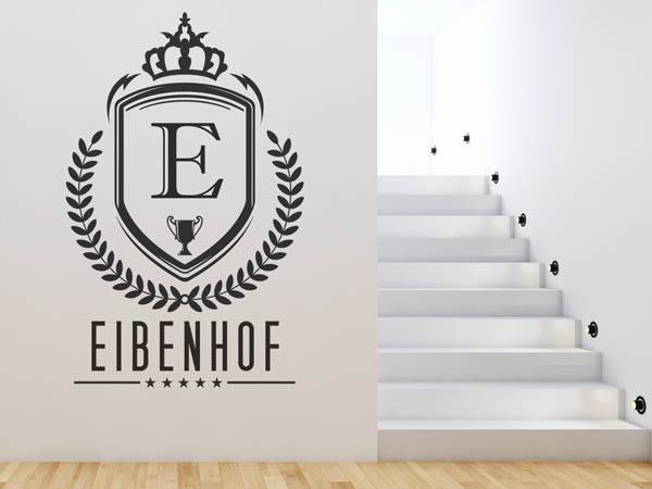 Wandtattoo Eibenhof Wappen