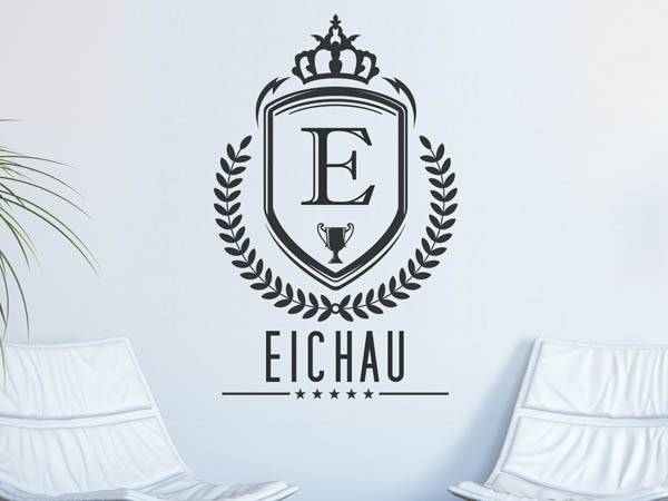 Wandtattoo Eichau Wappen