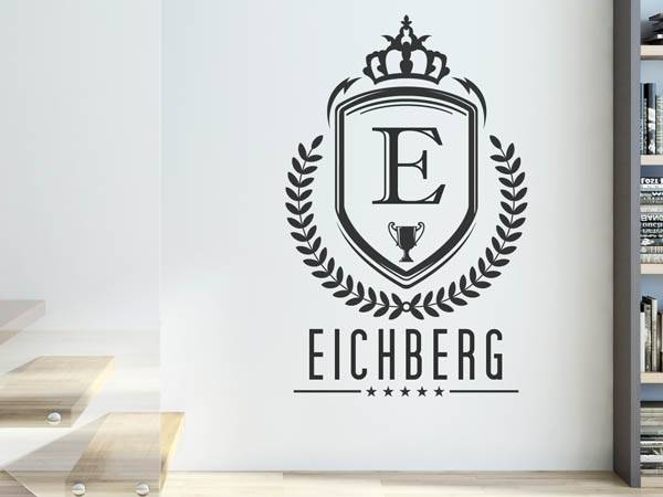 Wandtattoo Eichberg Wappen