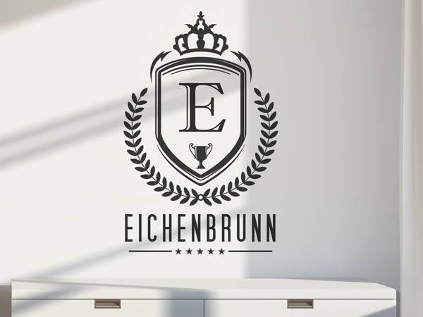 Wandtattoo Eichenbrunn Wappen