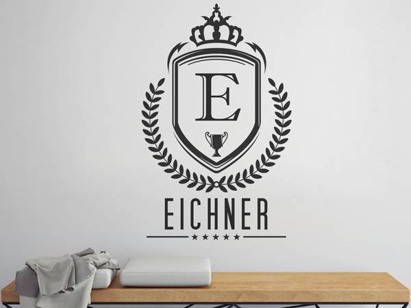 Wandtattoo Eichner Wappen