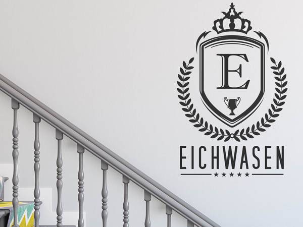 Wandtattoo Eichwasen Wappen