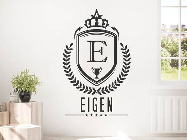 Wandtattoo Eigen Wappen