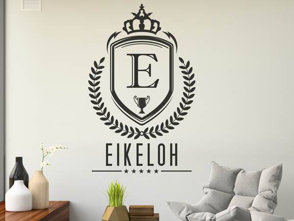 Wandtattoo Eikeloh Wappen