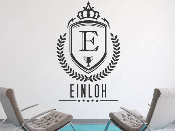 Wandtattoo Einloh Wappen