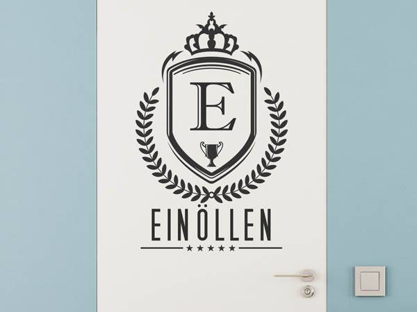 Wandtattoo Einöllen Wappen