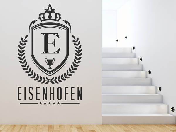 Wandtattoo Eisenhofen Wappen