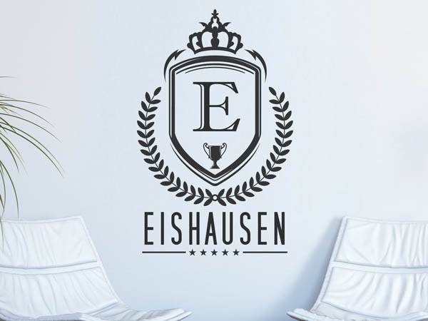 Wandtattoo Eishausen Wappen