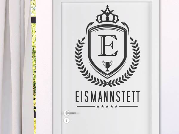 Wandtattoo Eismannstett Wappen