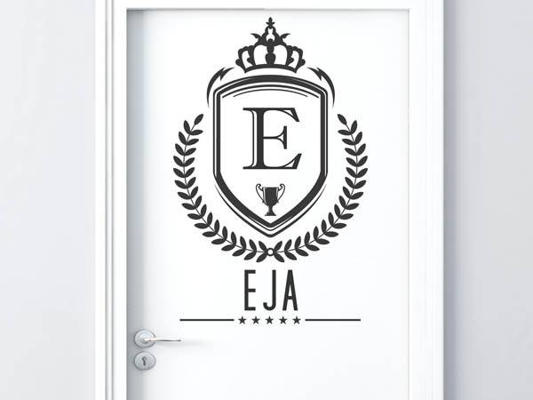 Wandtattoo Eja Wappen