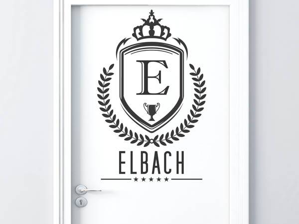 Wandtattoo Elbach Wappen