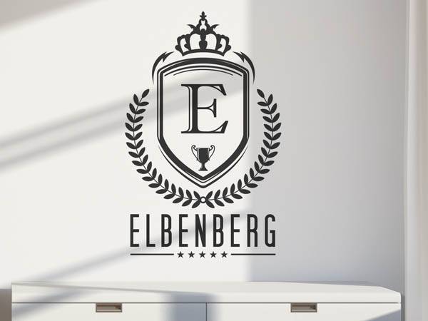 Wandtattoo Elbenberg Wappen