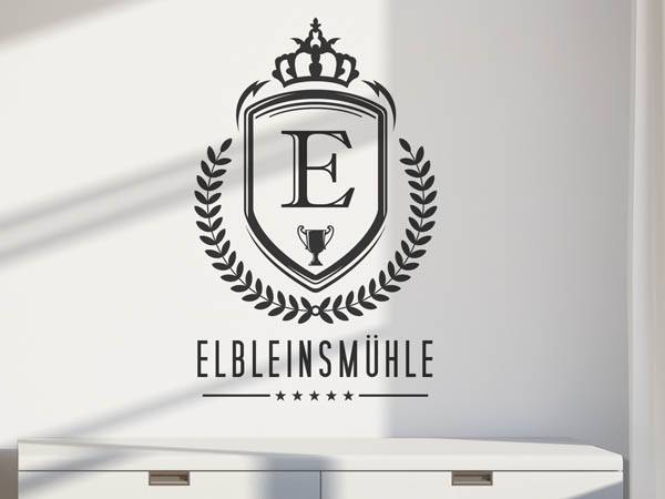 Wandtattoo Elbleinsmühle Wappen