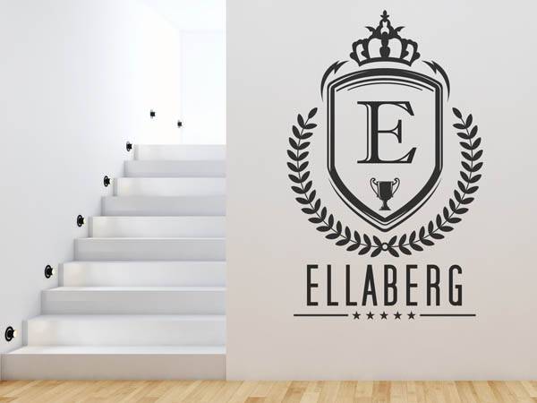 Wandtattoo Ellaberg Wappen