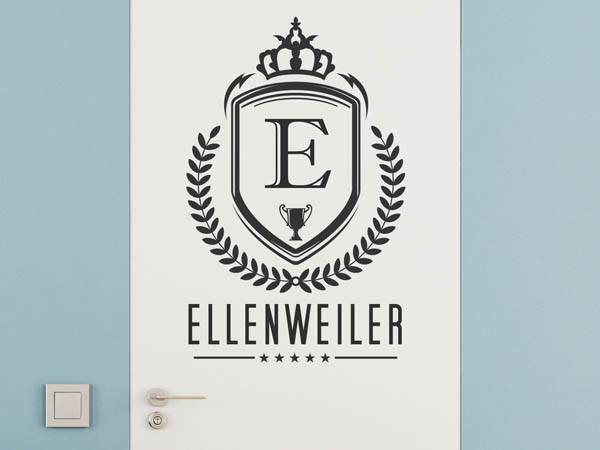 Wandtattoo Ellenweiler Wappen