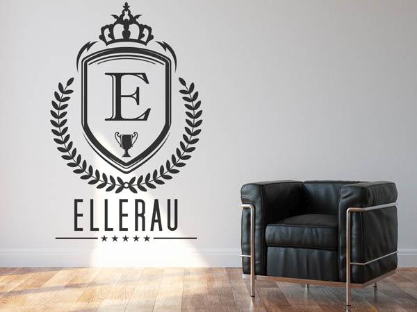 Wandtattoo Ellerau Wappen