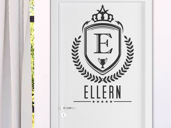 Wandtattoo Ellern Wappen