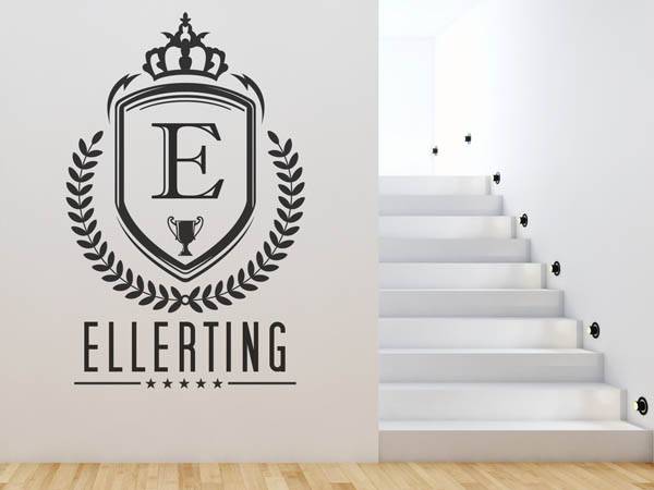 Wandtattoo Ellerting Wappen