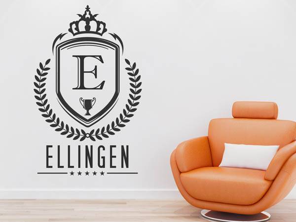 Wandtattoo Ellingen Wappen