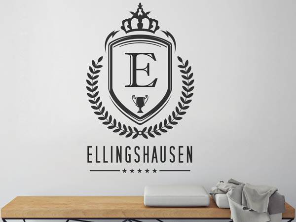Wandtattoo Ellingshausen Wappen