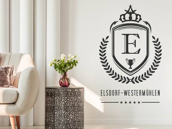 Wandtattoo Elsdorf-Westermühlen Wappen