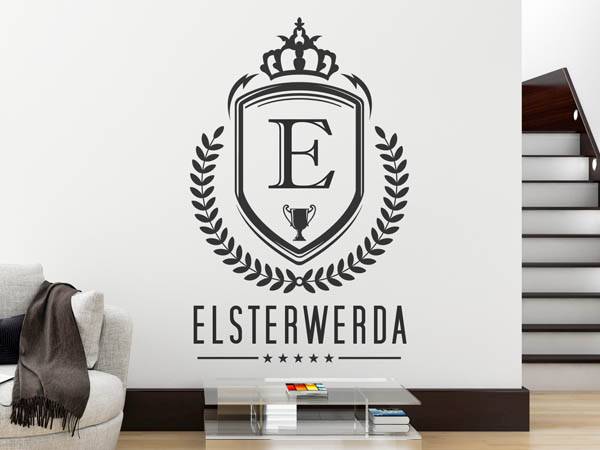 Wandtattoo Elsterwerda Wappen