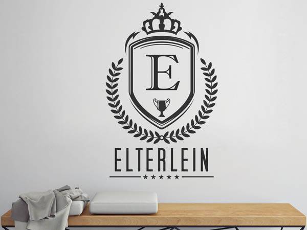 Wandtattoo Elterlein Wappen