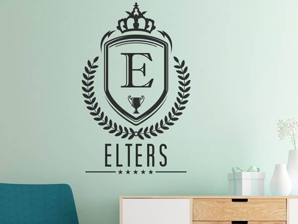 Wandtattoo Elters Wappen