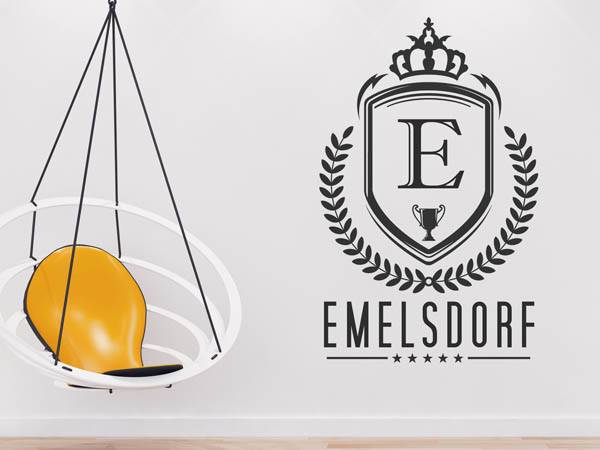 Wandtattoo Emelsdorf Wappen
