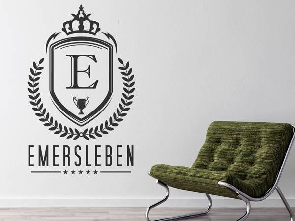 Wandtattoo Emersleben Wappen
