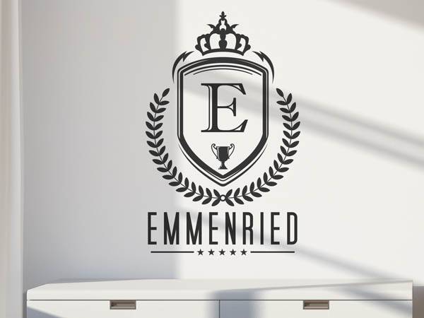 Wandtattoo Emmenried Wappen