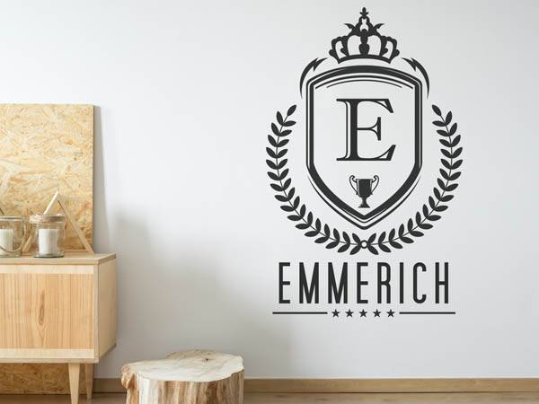 Wandtattoo Emmerich Wappen