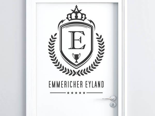 Wandtattoo Emmericher Eyland Wappen