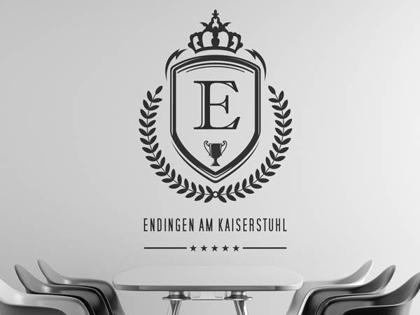 Wandtattoo Endingen am Kaiserstuhl Wappen