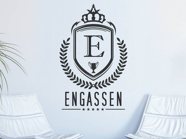 Wandtattoo Engassen Wappen