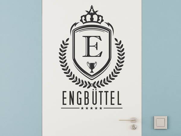 Wandtattoo Engbüttel Wappen