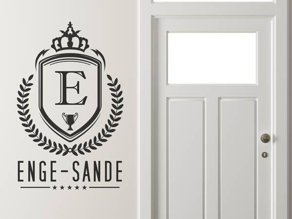 Wandtattoo Enge-Sande Wappen