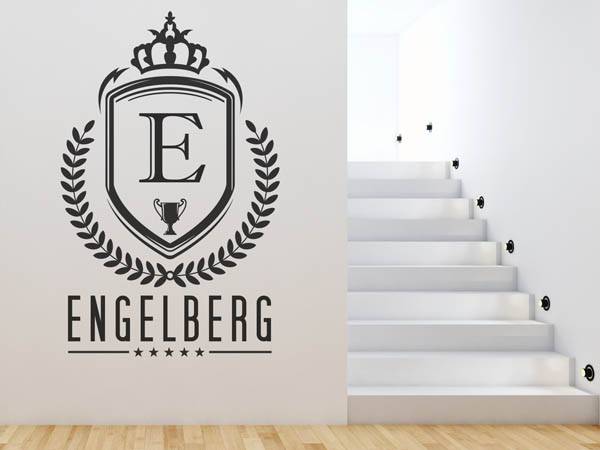 Wandtattoo Engelberg Wappen