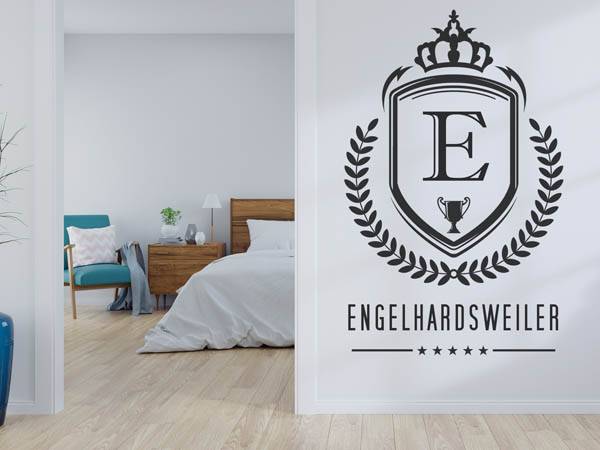 Wandtattoo Engelhardsweiler Wappen