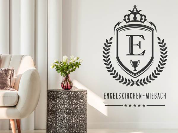 Wandtattoo Engelskirchen-Miebach Wappen