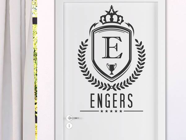 Wandtattoo Engers Wappen