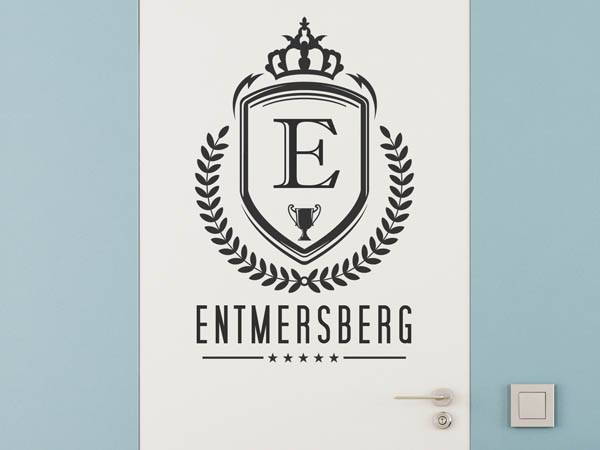 Wandtattoo Entmersberg Wappen